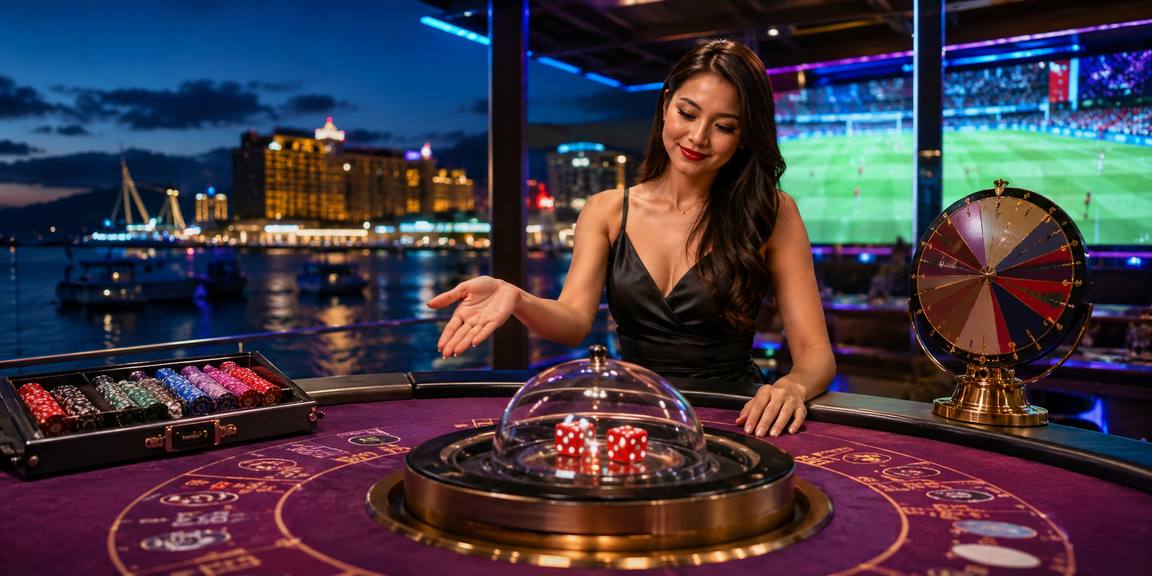 Meja Casino Langsung dengan Dealer Sebenar